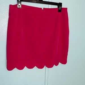 Hot Pink mini skirt